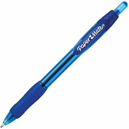 SANFORD 1.4 mm Profile Retractable Ballpoint Pen with Bold Blue Plastic Barrel, 36PK 2083008